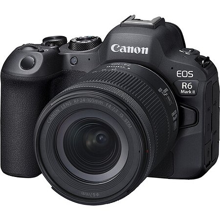 Câmera CANON EOS R6 Mark II + Lente RF 24-105mm f/4-7.1 IS STM