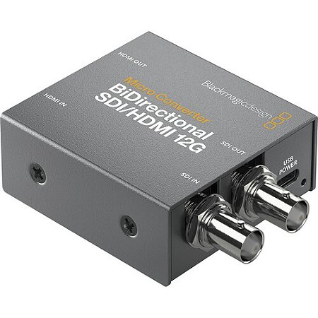 Blackmagic Design Micro Converter BiDirectional SDI/HDMI 12G (não acompanha fonte)