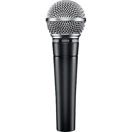 SHURE SM58-LC (Microfone Profissional para Voz)