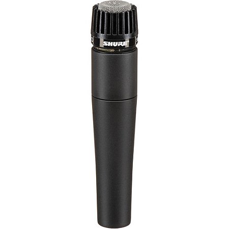 SHURE SM57-LC (Microfone Profissional para Instrumentos Amplificados e Acústicos)