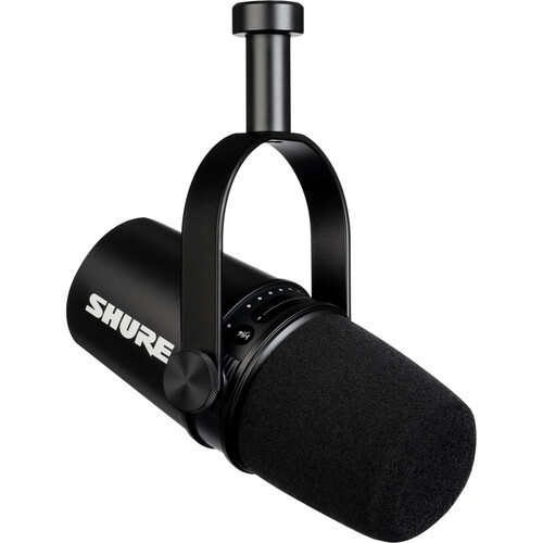 SHURE MV7 (Microfone Podcast XLR e USB)