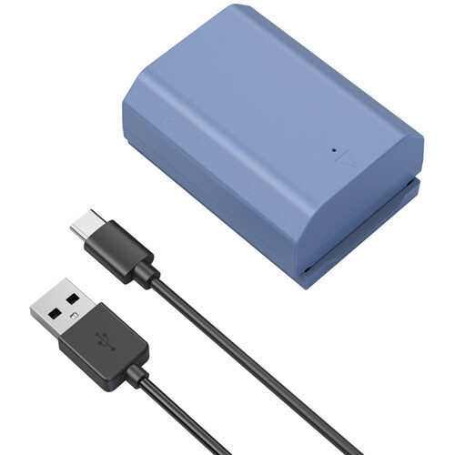 SmallRig 4265 Bateria NP-FZ100 Recarregável USB-C para Sony