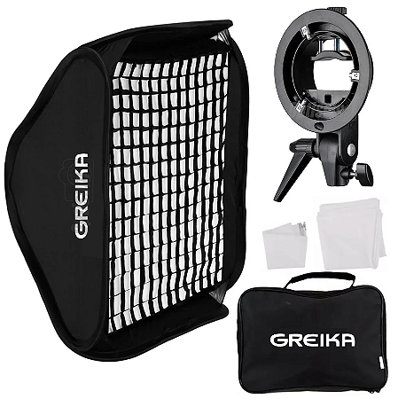 Softbox 60X60cm para Flash Speedlite da Godox modelo SFGV6060 com Grid