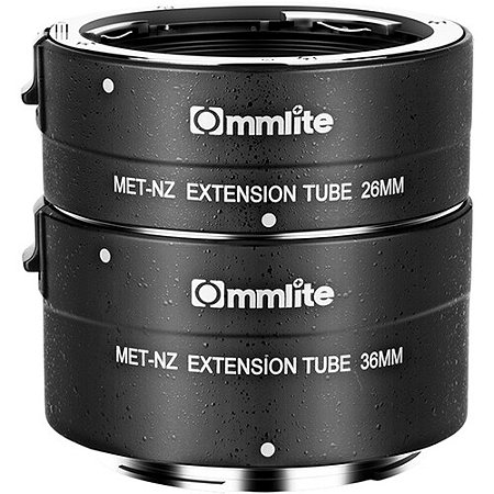 Adaptador De Extensão Macro Automática Commlite CM-MET-NZ Para Câmeras Nikon Z Mount