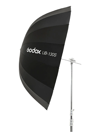 Softbox Parabólico Godox UB-130S - Prateado