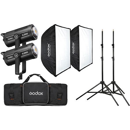 LED Godox SL200II Kit Monolight (Bivolt)