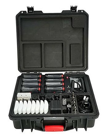 Aputure MC Pro Kit: 8 luzes + Case rígida de carregamento