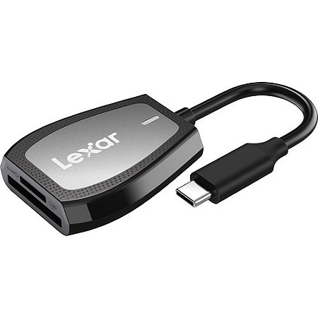 Leitor de cartão Lexar Professional USB Tipo C de dois slots
