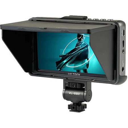 Monitor HD com tela sensível ao toque Viltrox DC-550 PRO de 5,5"