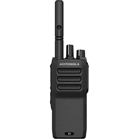 Motorola R2 Portátil 2 vias Analógico 4-Watt, 64 canais, Rádio UHF - 400-480 MHz, sem visor