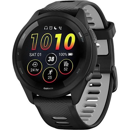 Smartwatch Garmin Forerunner 265 (Black/ Powder Gray)