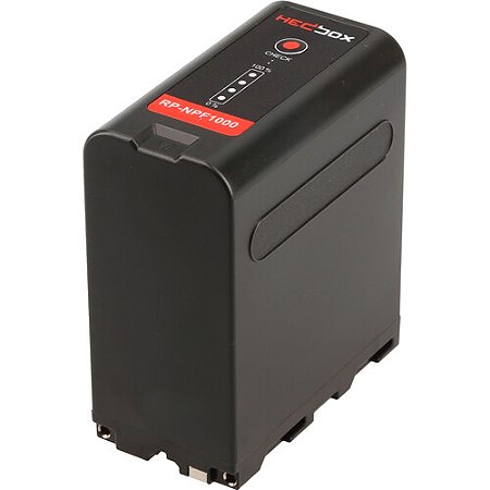 Pacote de bateria de íons de lítio Hedbox RP-NPF1000 (7,4 V, 10.400 mAh)