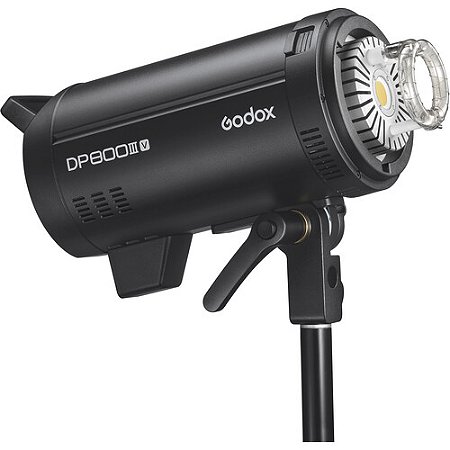 Flash GODOX DP800III-V Flash de estúdio profissional com lâmpada de modelagem LED