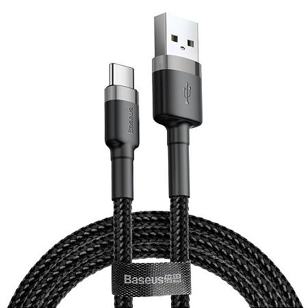 Cabo USB-A a USB-C Baseus CATKLF-AG1 - Gray 50cm