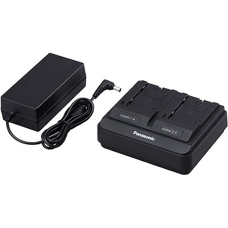 Carregador de bateria Panasonic para AG-BRD50 e outras baterias