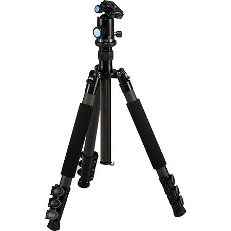 Tripé Sirui ET-2204 com cabeça esférica E-20 (suporta 12Kg)