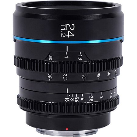 Lente SIRUI Night Walker 24mm T1.2 S35 Cine M4/3 (Black)