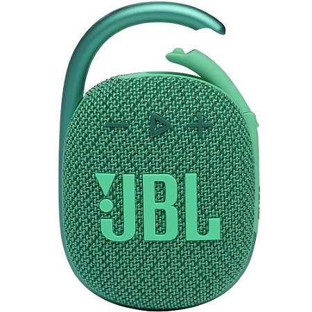 Caixa de som portátil JBL Clip Eco (Green)