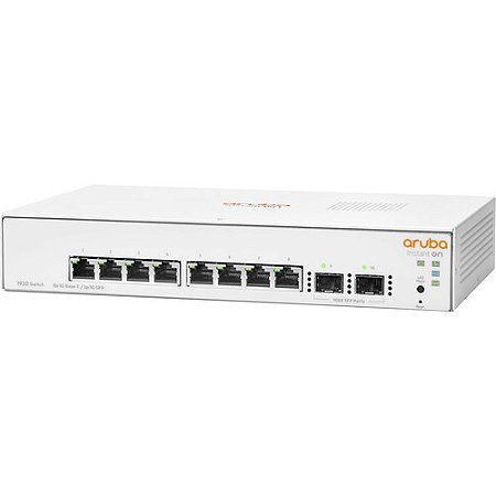Switch HPE Networking Instant On 1930 Gigabit gerenciável de 8 portas com SFP