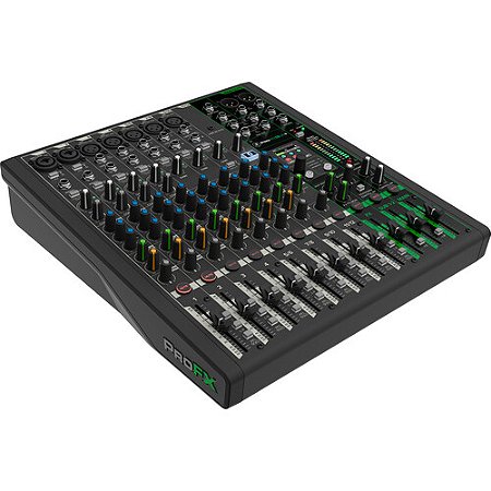 Mackie ProFX12v3+ Mixer analógico de 12 canais com FX integrado, gravação USB e Bluetooth