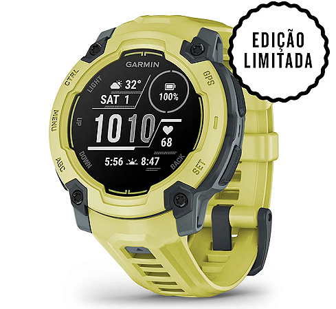 Smartwatch Garmin Instinct E 45mm (Eletric Lime)