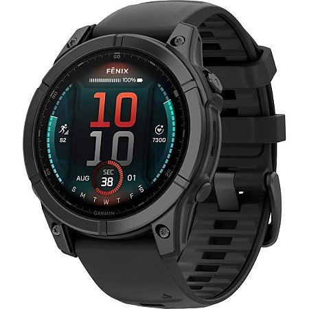 Smartwatch Garmin Fenix E 47mm Stainless Steel (Black)