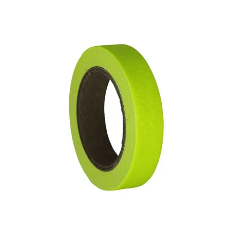 Fita Gaffer Amarela Fluorescente 12mm X 5m Tesa