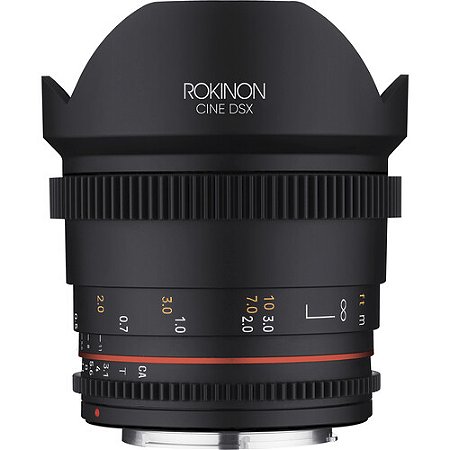 Lente ROKINON 14mm T3.1 DSX Cine para Canon EF Mount