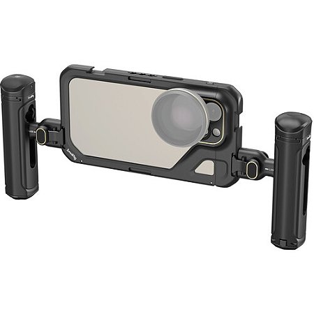 SmallRig 4392 Kit de case com alças duplas para iPhone 15 Pro Max