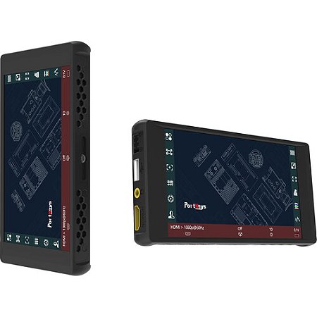 Monitor touchscreen PORTKEYS PT6 4K HDMI de 5,2"