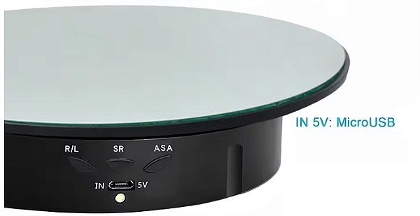 Display giratória com controle remoto WT32BC
