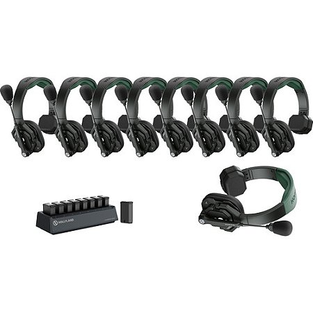 Intercomunicador sem fio Hollyland Solidcom SE Pro 9S (9 fones)