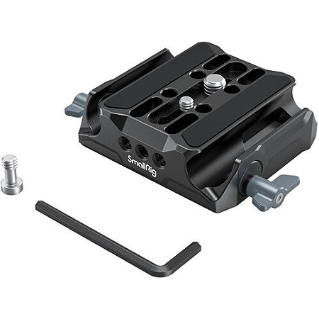 Smallrig 3357 Placa de base universal para câmera SmallRig com braçadeira de haste LWS de 15mm