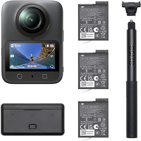 DJI Osmo 360 - Câmera de Ação 360° (Adventure Combo)