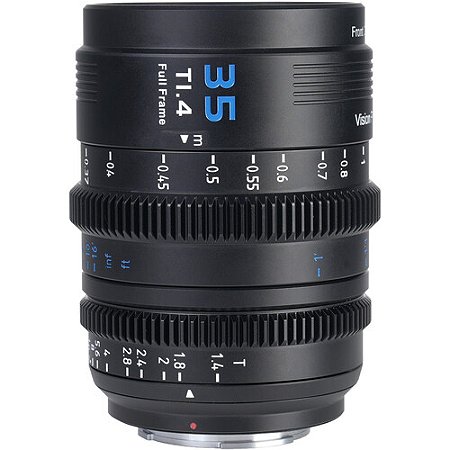 Lente Sirui VP-1 Vision Prime 35mm T1.4 Full-Frame Cine Lens (Multi-Mount, Black)