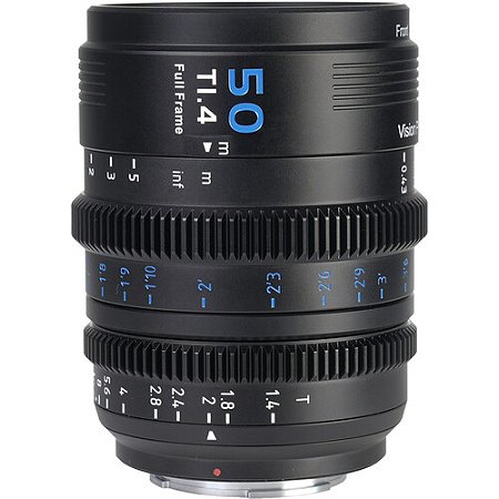 Lente Sirui VP-1 Vision Prime 50mm T1.4 Full-Frame Cine Lens (Multi-Mount, Black)