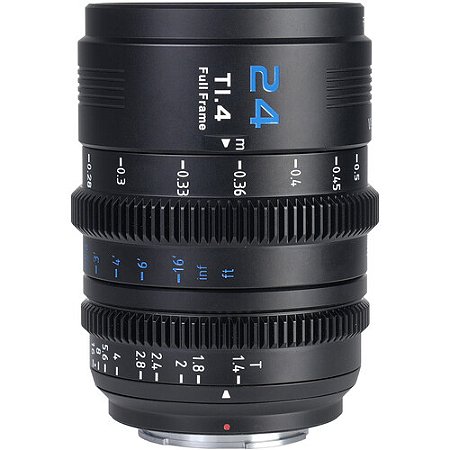 Lente Sirui VP-1 Vision Prime 24mm T1.4 Full-Frame Cine Lens (Multi-Mount, Black)