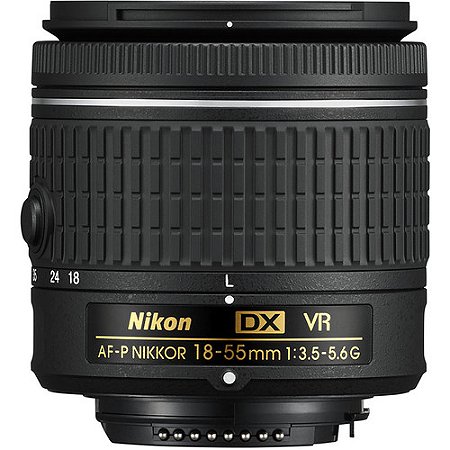 Lente Nikon AF-P DX 18-55mm f/3.5-5.6G VR