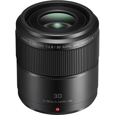 Lente Panasonic Lumix G Macro 30mm f/2.8 ASPH MEGA OIS