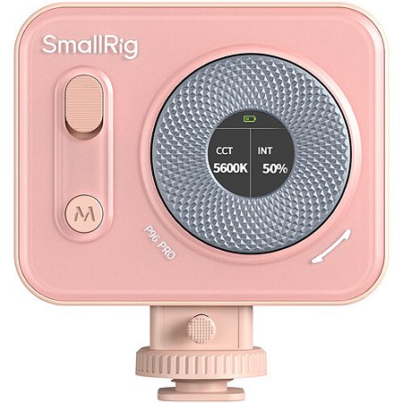 SmallRig 4786 Mini Luz LED de Vídeo Vibe P96 Pro 5 W - Rosa