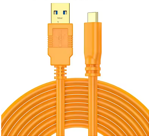 Cabo Tethering USB-C para USB (1,5 metros)