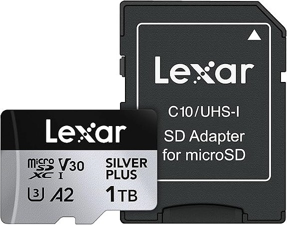 Cartão de memória micro SD 1TB LEXAR
