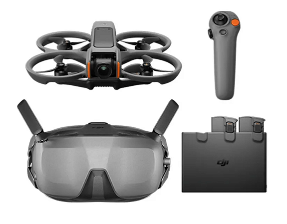 Drone DJI Avata 2 Fly Smart Combo (3 baterias) (DJI Goggles N3 & Motion 3) BR - DJI074