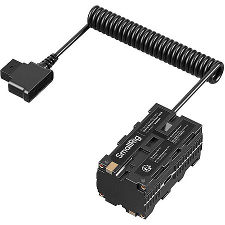 SmallRig 4884 D-Tap para bateria fictícia NP-F de dupla face