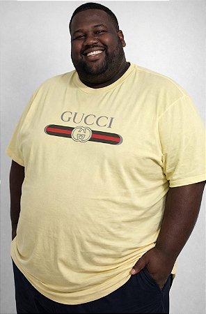 CAMISETAS GUCCI ALGODÃO PLUS SIZE G4 AO G9