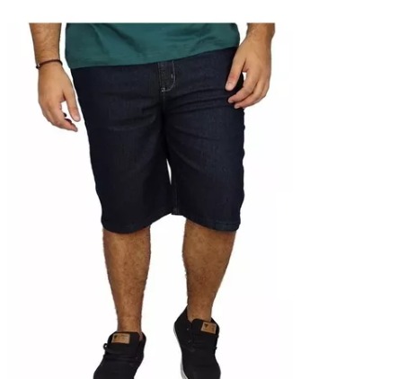 Bermuda Jeans 48 ao 66 Plus Size Elastano Dazzling