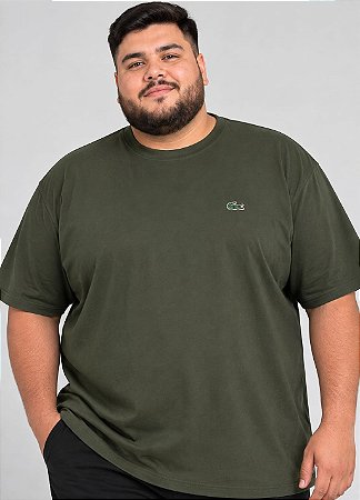 CAMISETA LACOSTE MASCULINA PLUS SIZE G3 AO G9