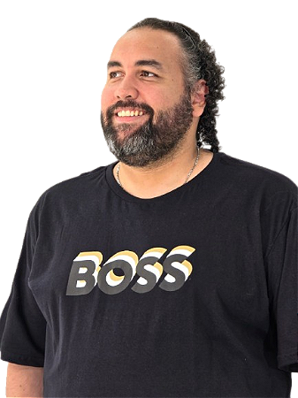 Camisetas Multimarcas Algodão  Masculina  Plus Size Preta G4 ao G9