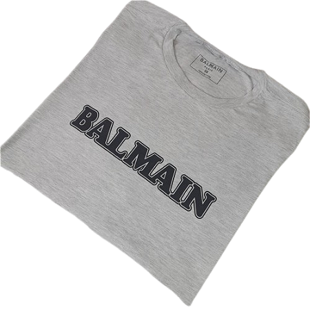 Camisetas Balmain Extra Premium  Plus Size G3 ao G8