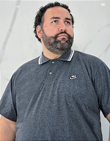 POLO NIKE MRSCLA GRAFITE G3 AO G9  PLUS SIZE